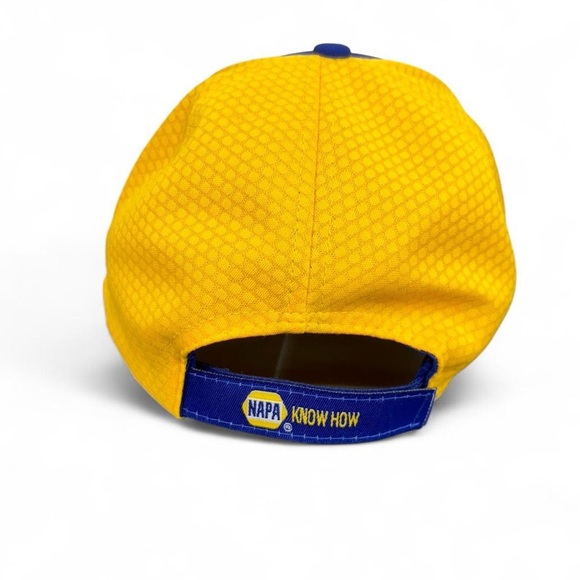 Chase Elliot #9 NASCAR NAPA Racing Blue and Yellow Cap - Picture 4 of 4